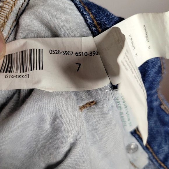 Chelsea Vintage Ultra High Rise Shorts, Size 7 - Picture 6 of 7